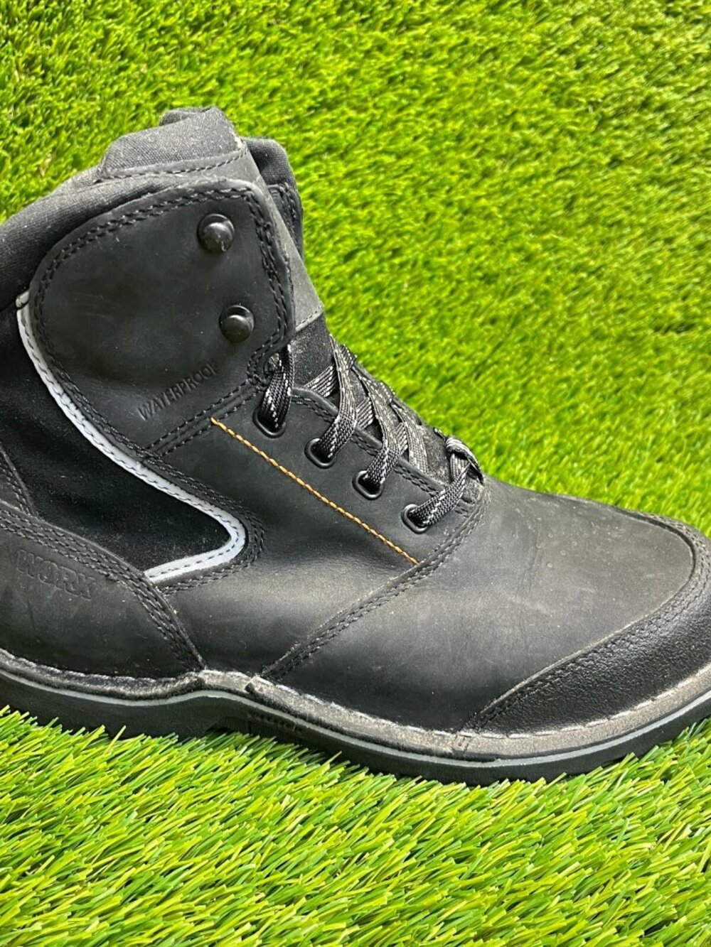 Worx by Red Wing Womens Size 10 Black Outdoor Waterproof Safety Toe Work Boots